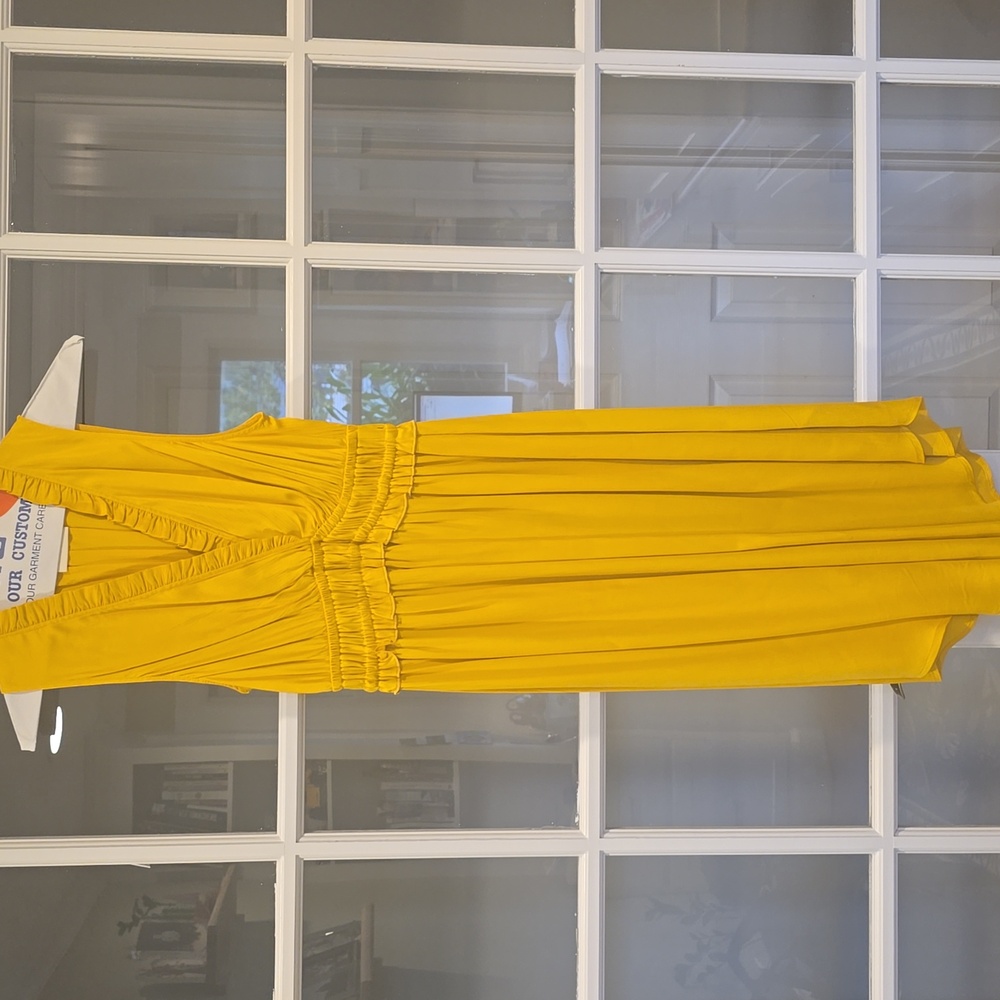Maeve Golden Sleeveless Dress